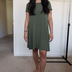 Green Shift Dress